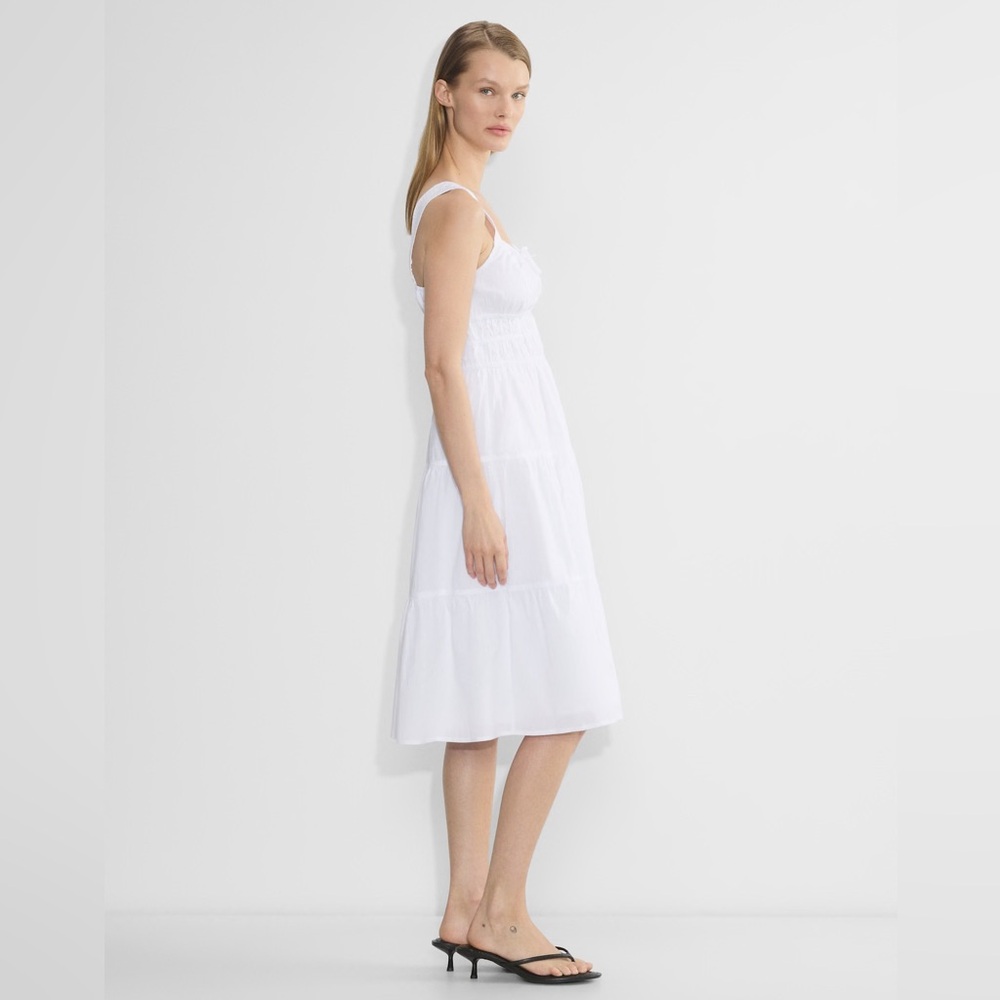 Aritzia Sunday Best Martine Poplin Midi Dress - Picture 10 of 13